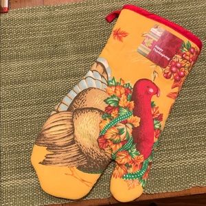NWT Happy Thanksgiving  oven mitt glove kitchen 🆕